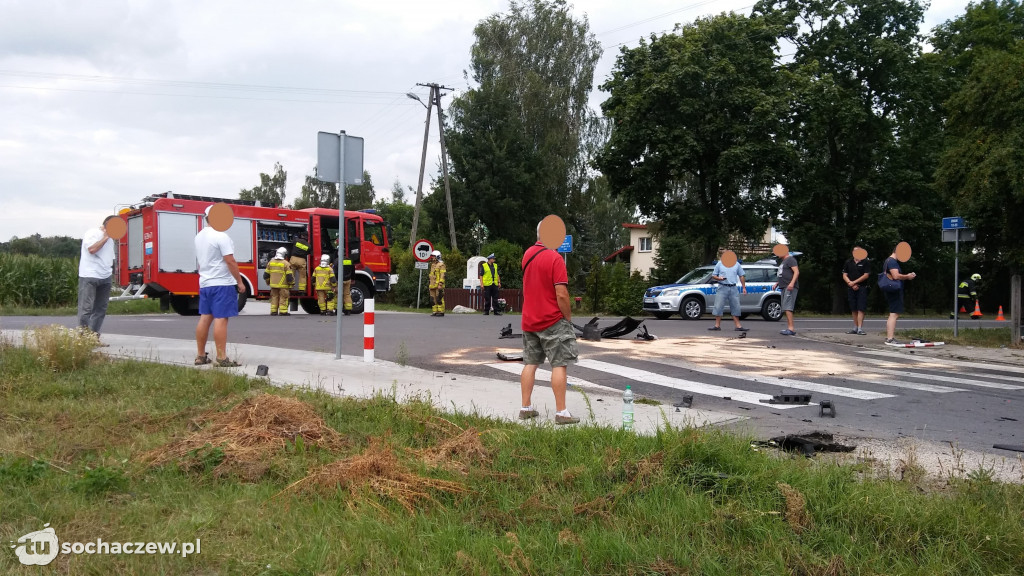 Wypadek w Zosinie