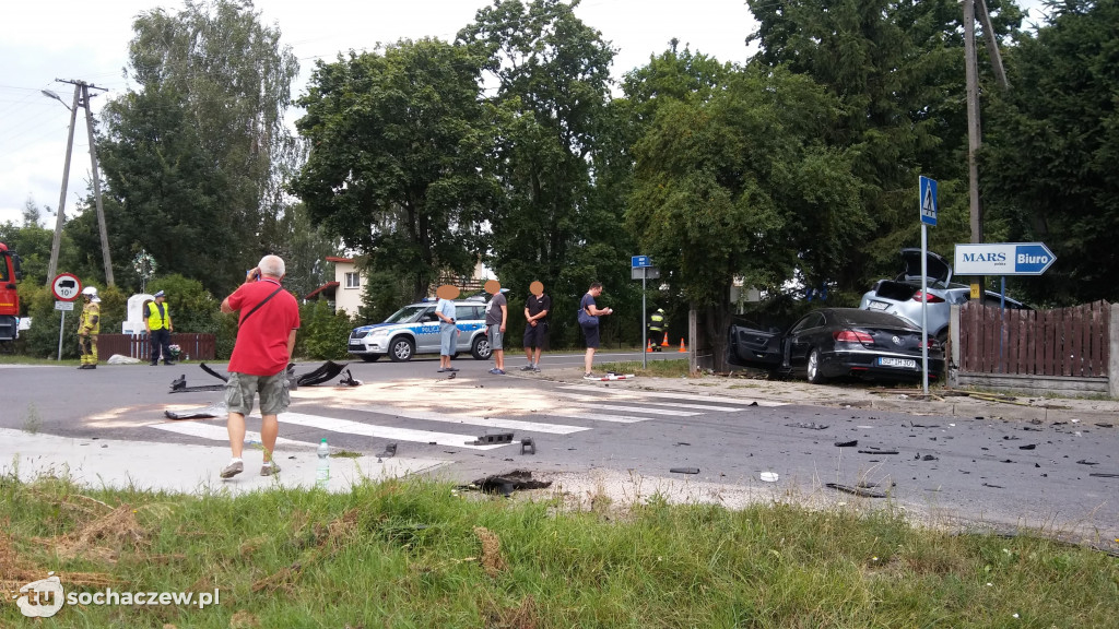 Wypadek w Zosinie