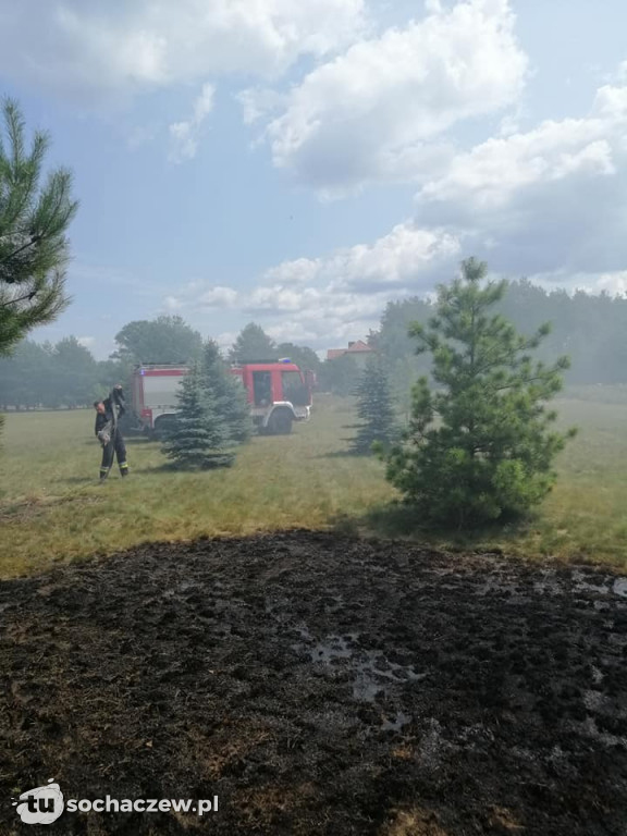 Pożar w Famułkach Brochowskich