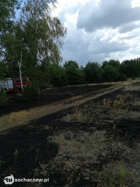 Pożar w Famułkach Brochowskich