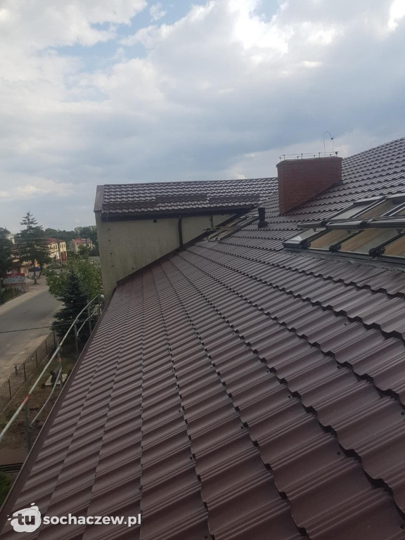 Dach na szkole w Rybnie gotowy