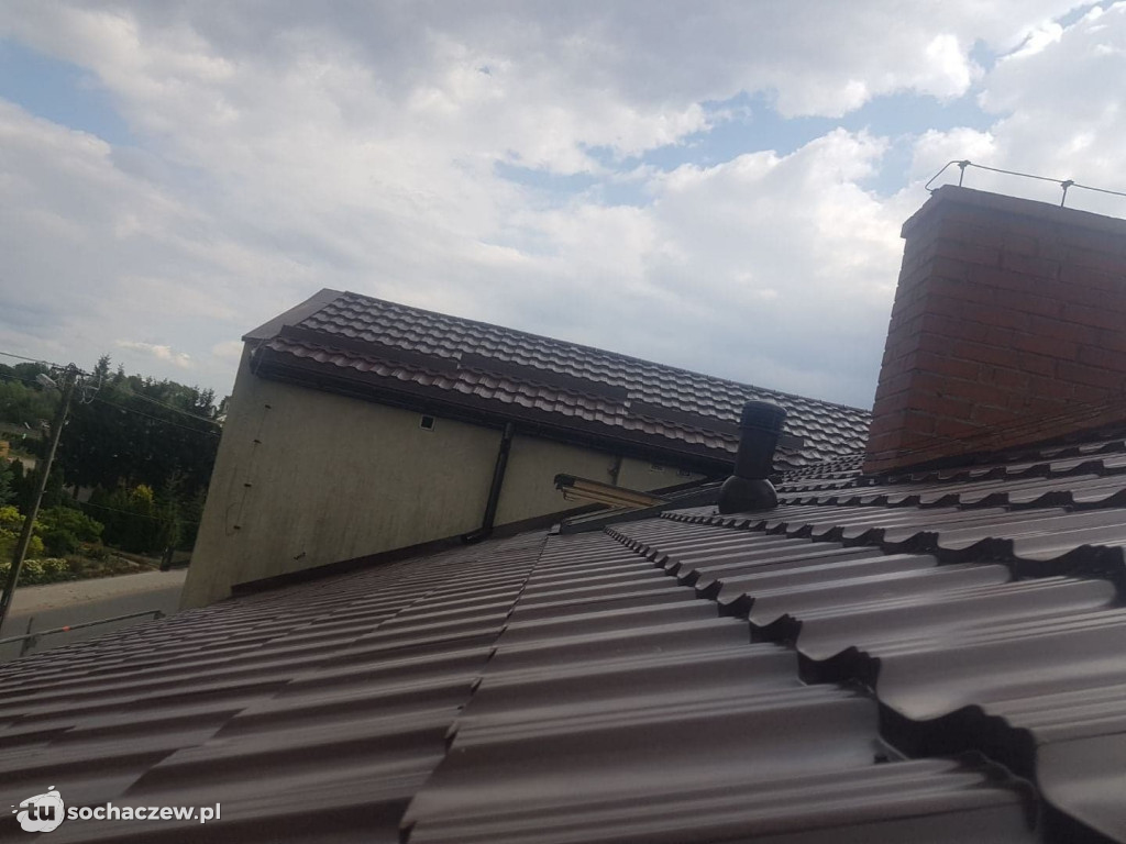Dach na szkole w Rybnie gotowy