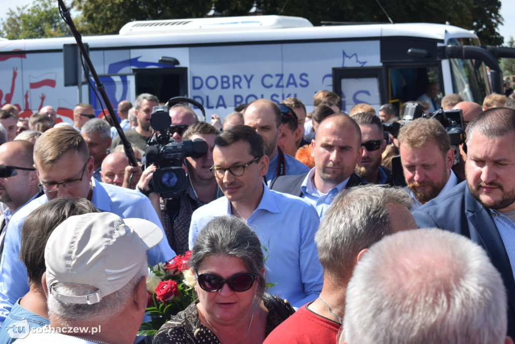 Premier Morawiecki w Sochaczewie