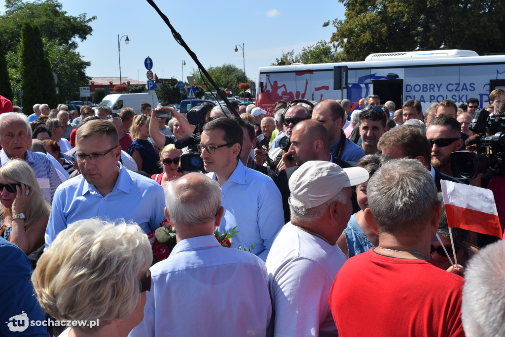 Premier Morawiecki w Sochaczewie