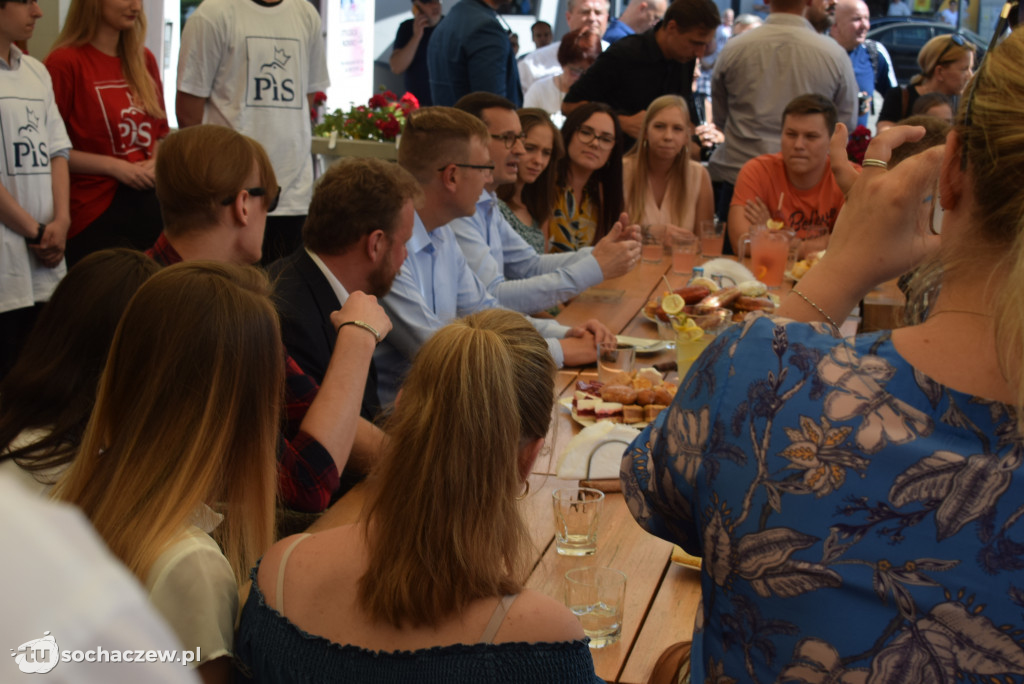 Premier Morawiecki w Sochaczewie