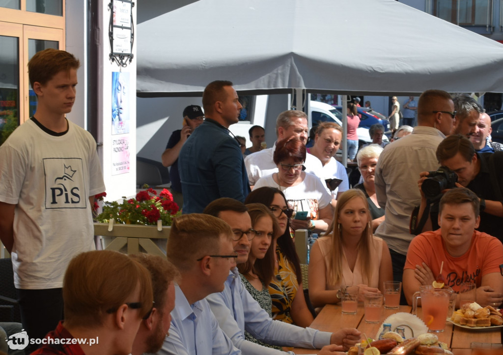 Premier Morawiecki w Sochaczewie