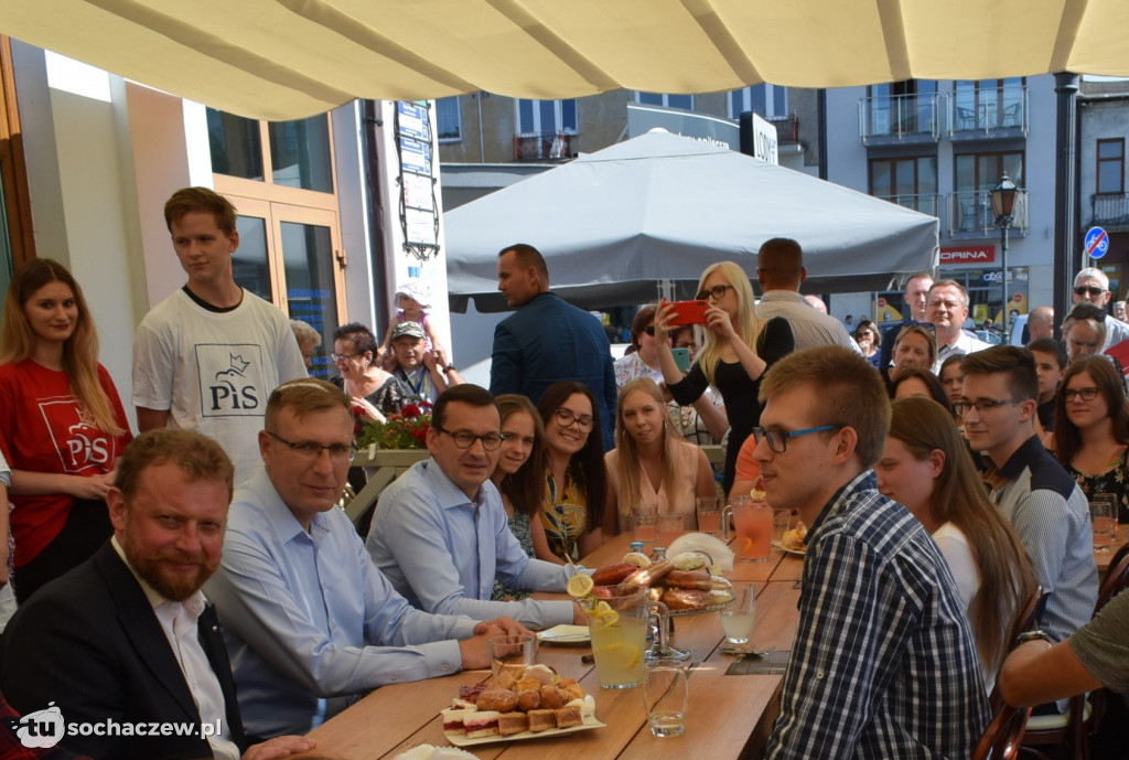 Premier Morawiecki w Sochaczewie