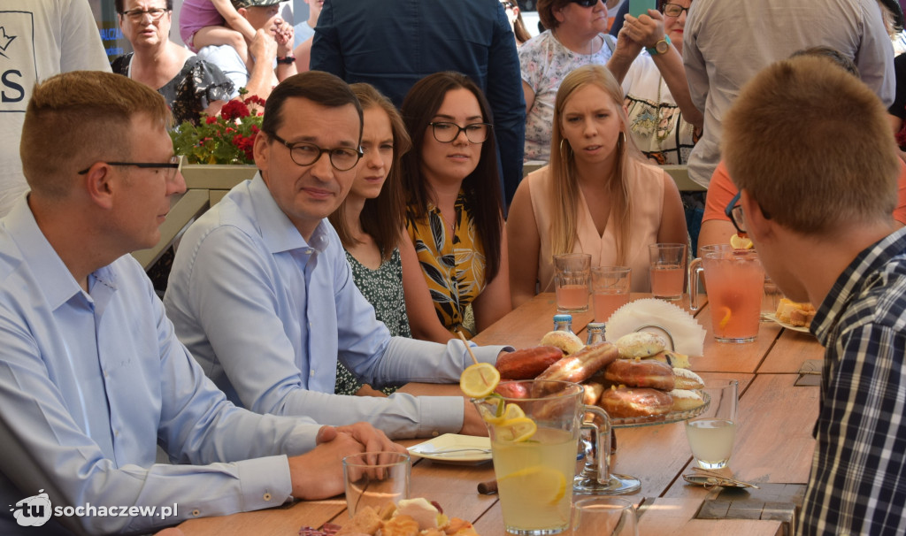 Premier Morawiecki w Sochaczewie