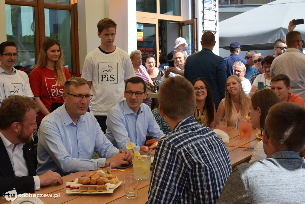 Premier Morawiecki w Sochaczewie