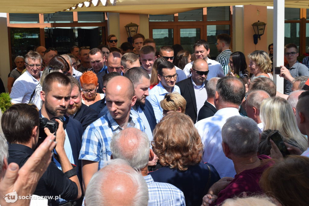 Premier Morawiecki w Sochaczewie