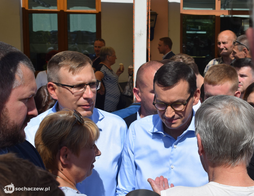 Premier Morawiecki w Sochaczewie