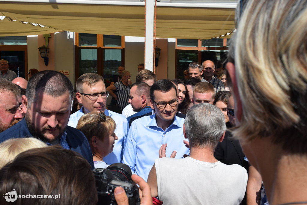 Premier Morawiecki w Sochaczewie