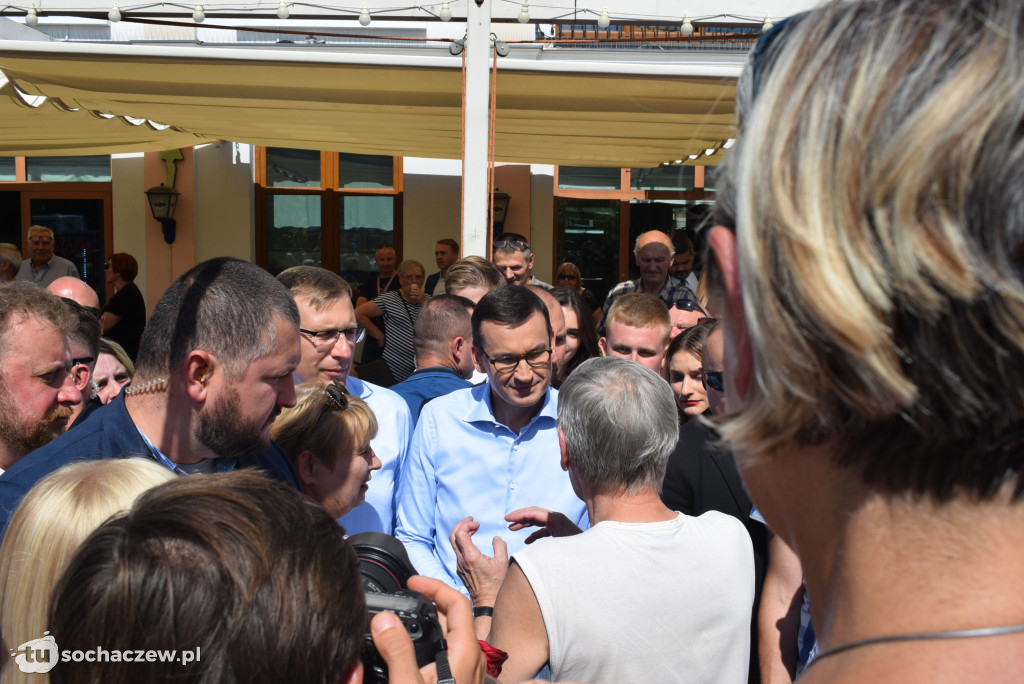 Premier Morawiecki w Sochaczewie