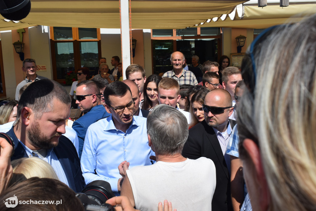 Premier Morawiecki w Sochaczewie