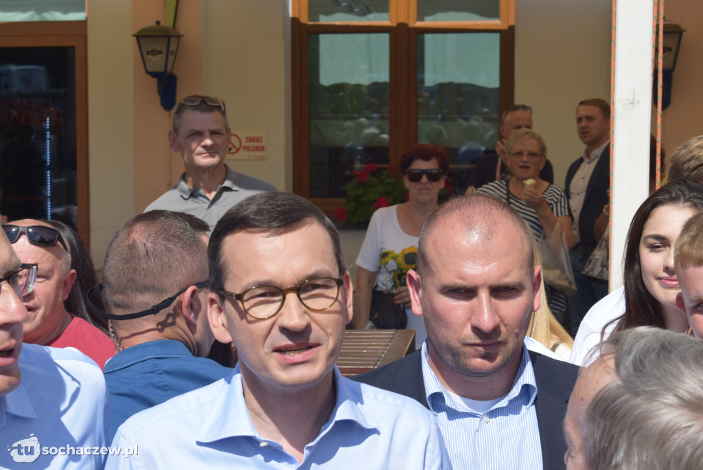 Premier Morawiecki w Sochaczewie