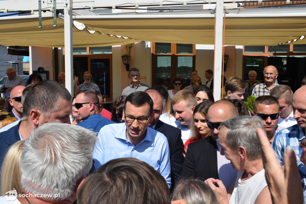 Premier Morawiecki w Sochaczewie