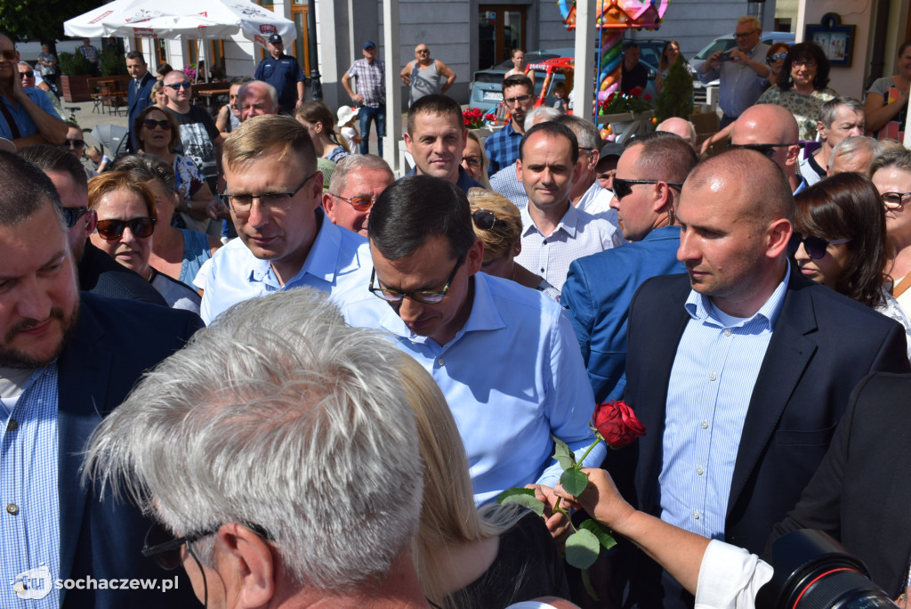 Premier Morawiecki w Sochaczewie