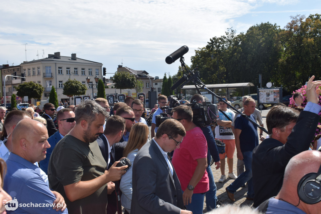 Premier Morawiecki w Sochaczewie