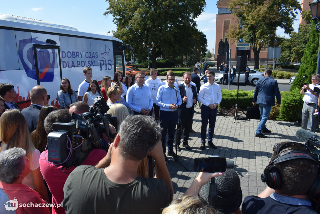 Premier Morawiecki w Sochaczewie