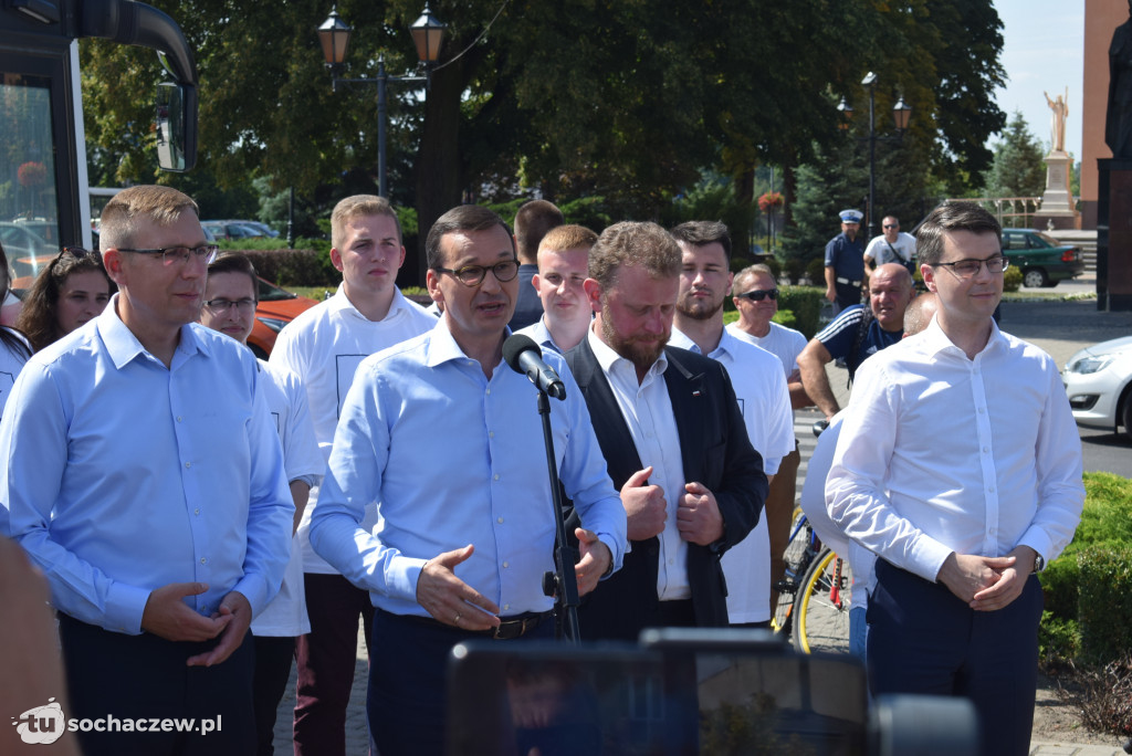 Premier Morawiecki w Sochaczewie