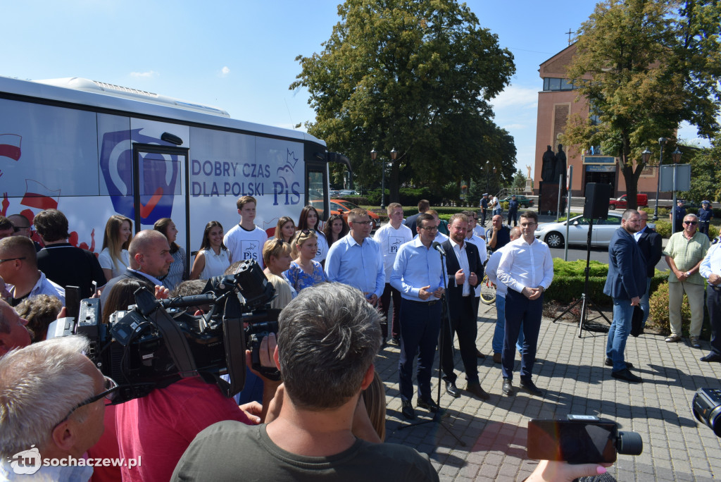 Premier Morawiecki w Sochaczewie