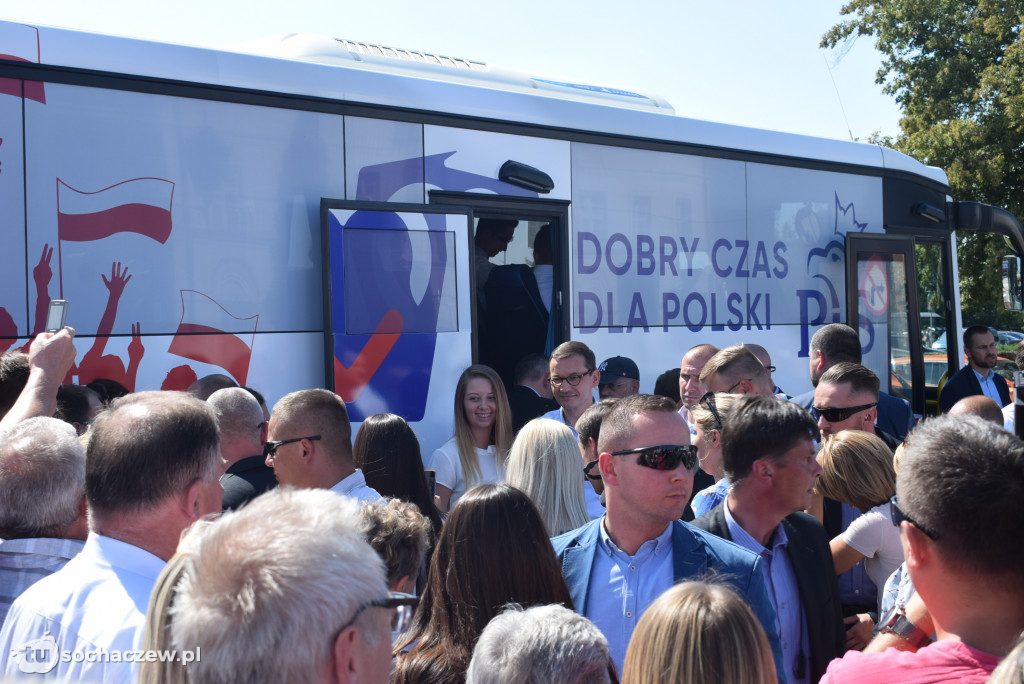 Premier Morawiecki w Sochaczewie