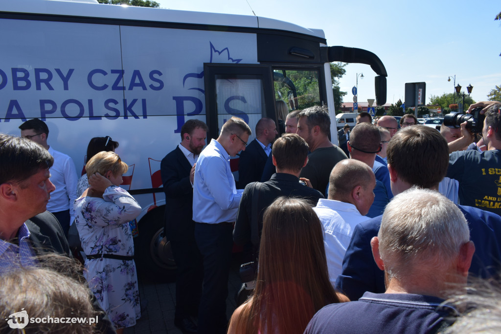 Premier Morawiecki w Sochaczewie