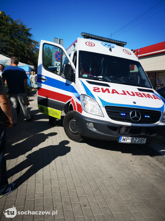 Potrącenie na pasach na Pokoju