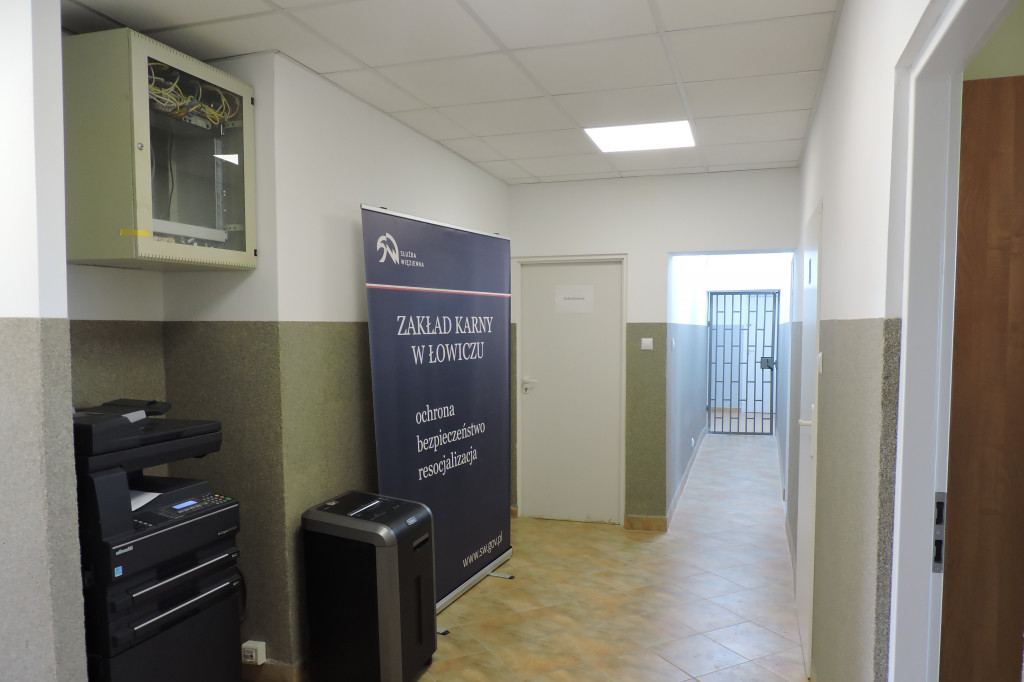 Zakład Karny w Łowiczu po remoncie