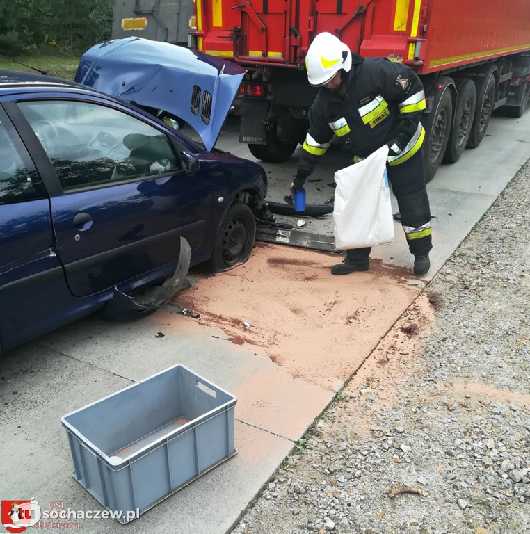 Zderzenie na DK 50 Młodzieszyn