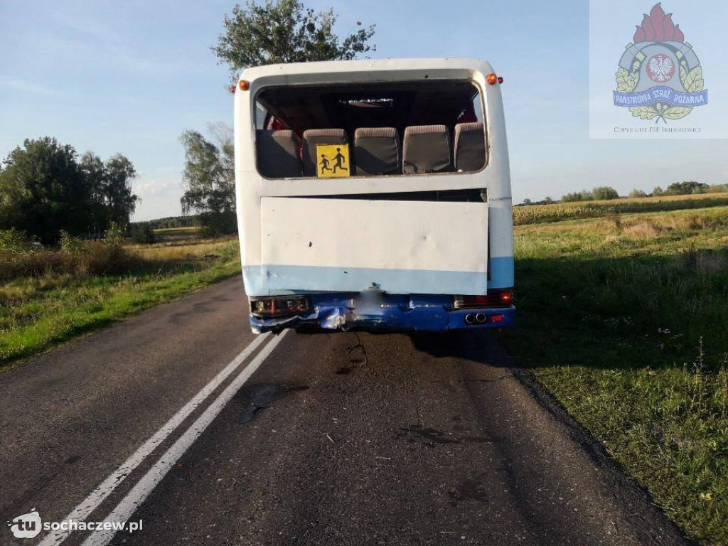 Poważny wypadek na 705