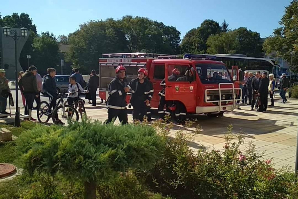 OSP Paprotnia przekazuje wóz do Bułgarii