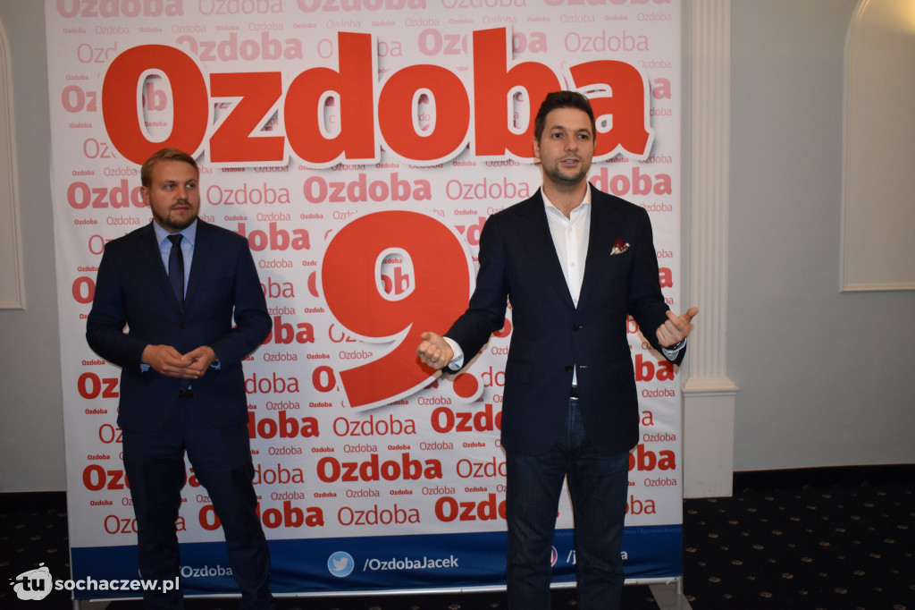 Patryk Jaki i Jacek Ozdoba w Sochaczewie