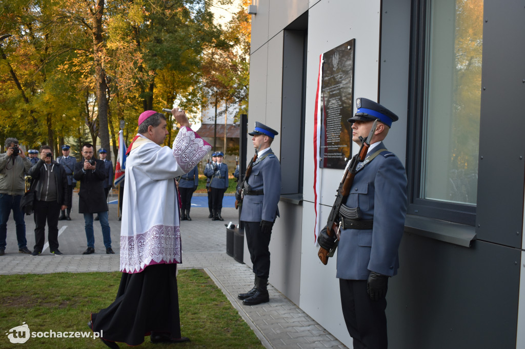 22 nazwiska na tablicy komendy policji w Sochaczewie