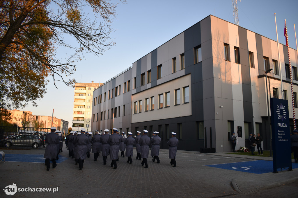 22 nazwiska na tablicy komendy policji w Sochaczewie