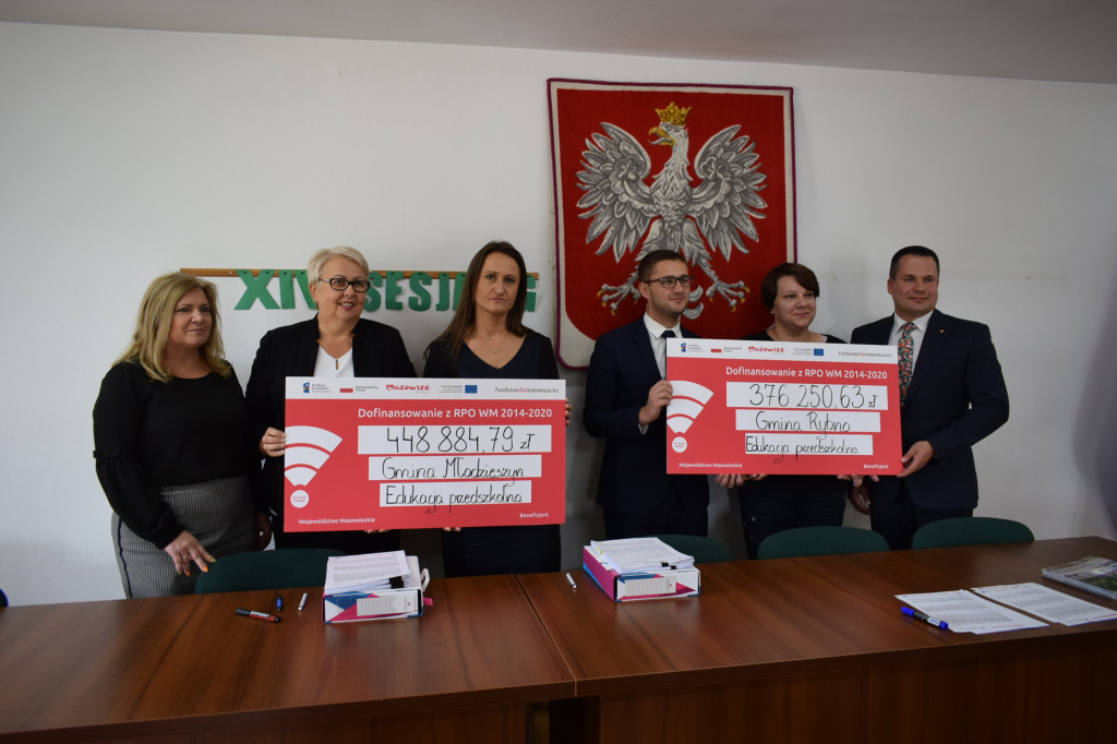 Pieniądze dla przedszkoli w Rybnie i Młodzieszynie