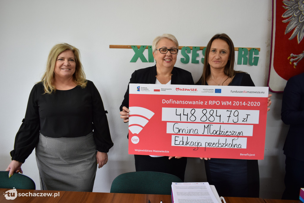 Pieniądze dla przedszkoli w Rybnie i Młodzieszynie