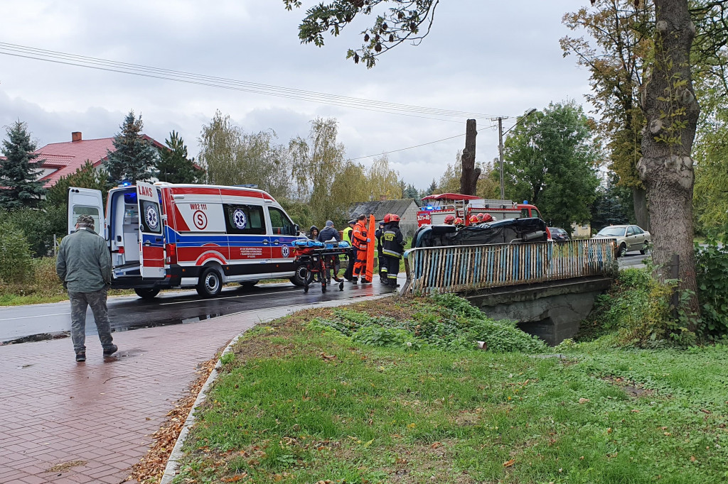 Wypadek w Kątach