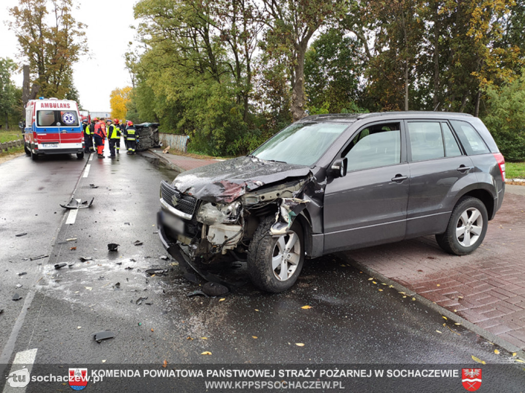 Wypadek w Kątach
