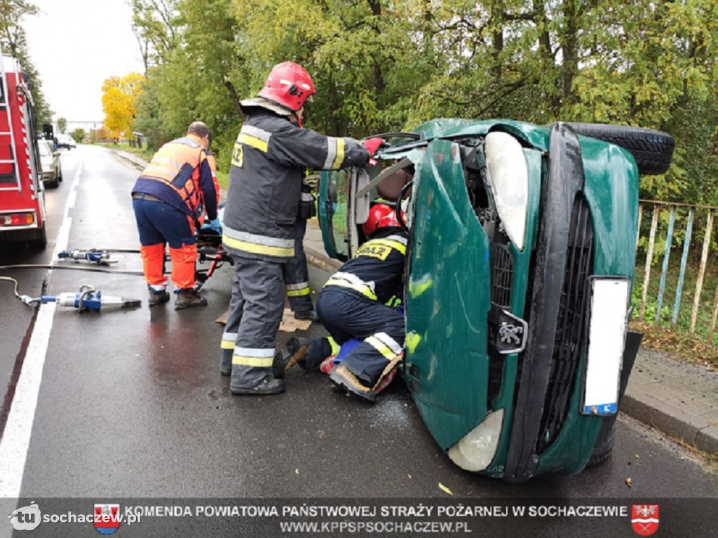 Wypadek w Kątach