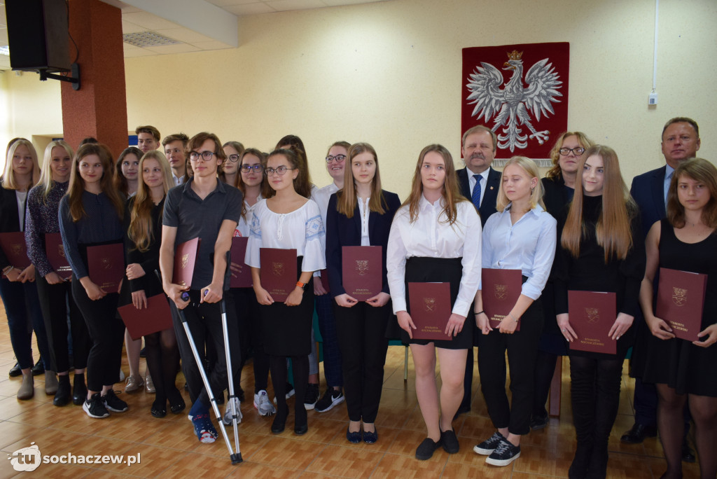 Stypendia starosty rozdane