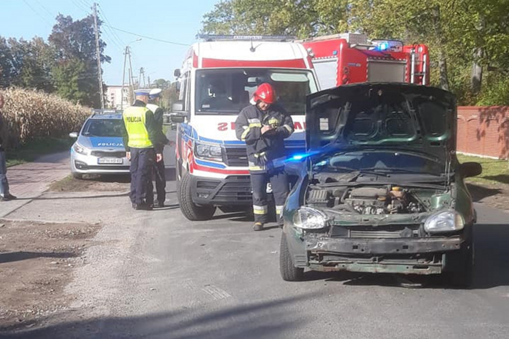 Wypadek w Szymanowie