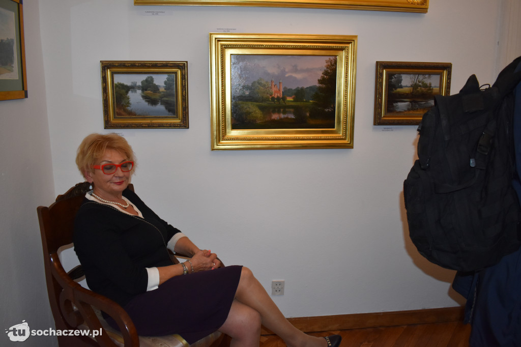 Andrzej Novak - Zempliński w muzeum w Sochaczewie