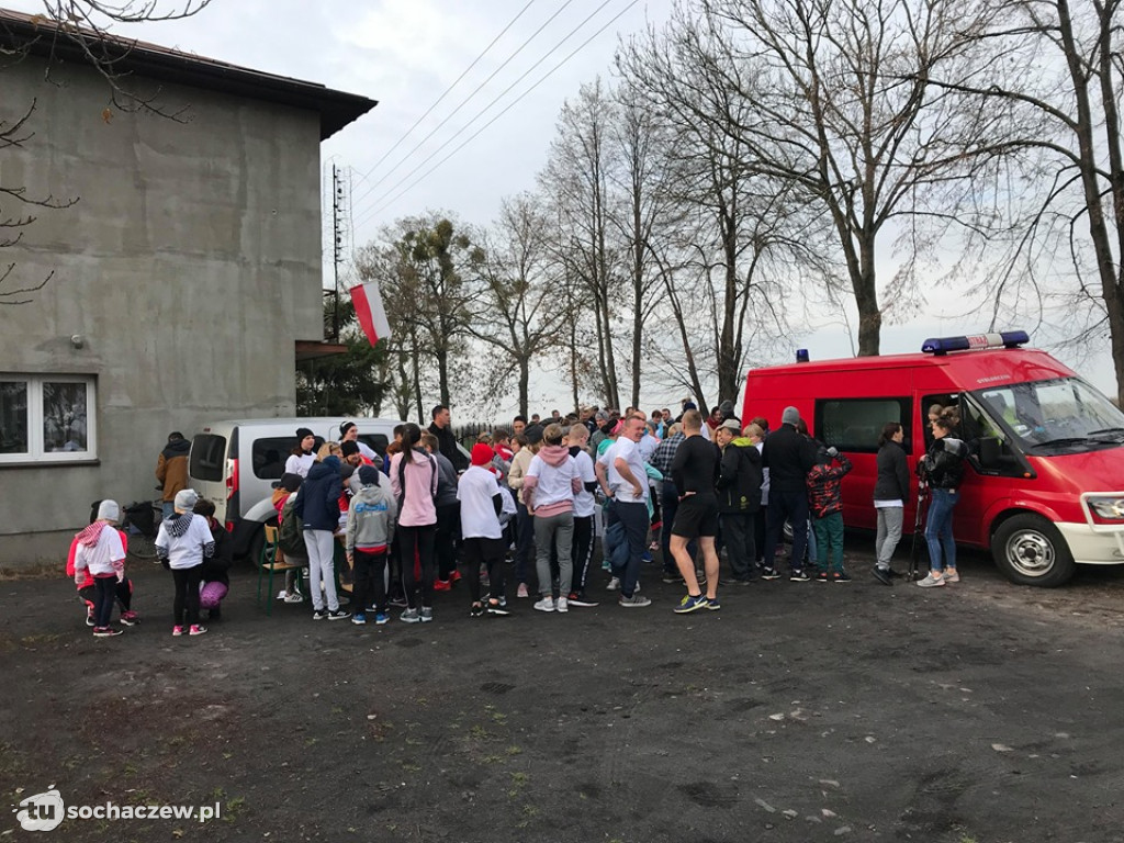 Gminny Bieg Niepodległości w Rybnie