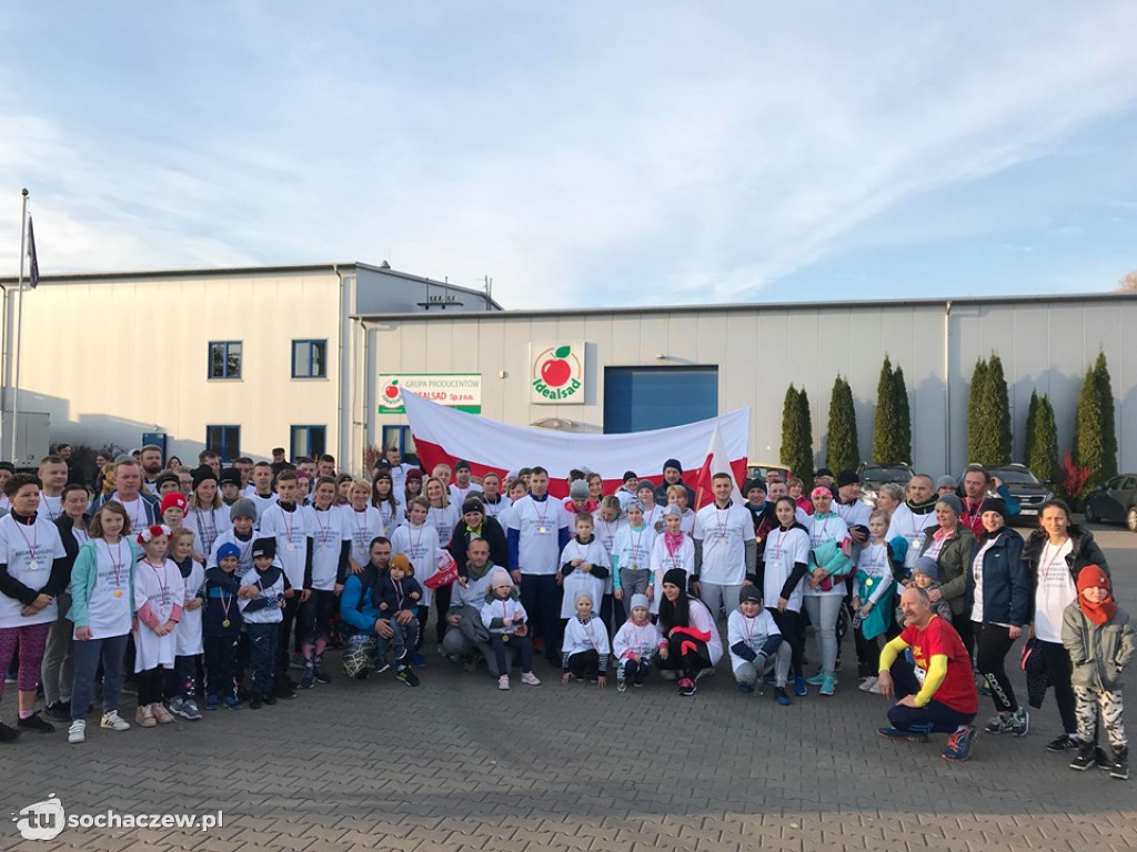 Gminny Bieg Niepodległości w Rybnie