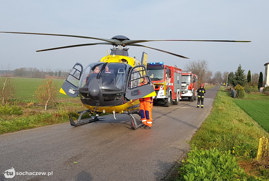 Wypadek na przejeździe kolejowym Kożuszki Parcel