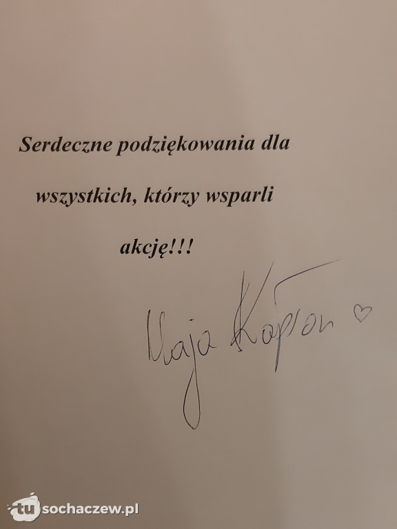 Szkoła w Paprotni dla Mai Kapłon
