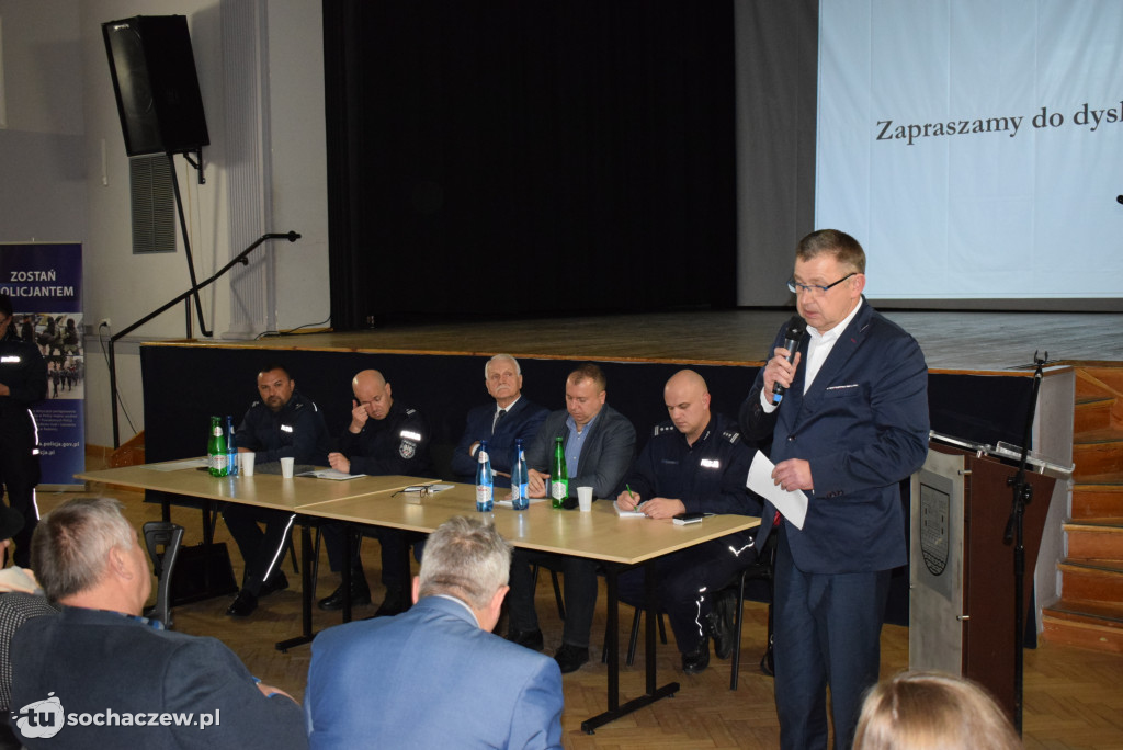 Debata o bezpiweczeństwie w Sochaczewie