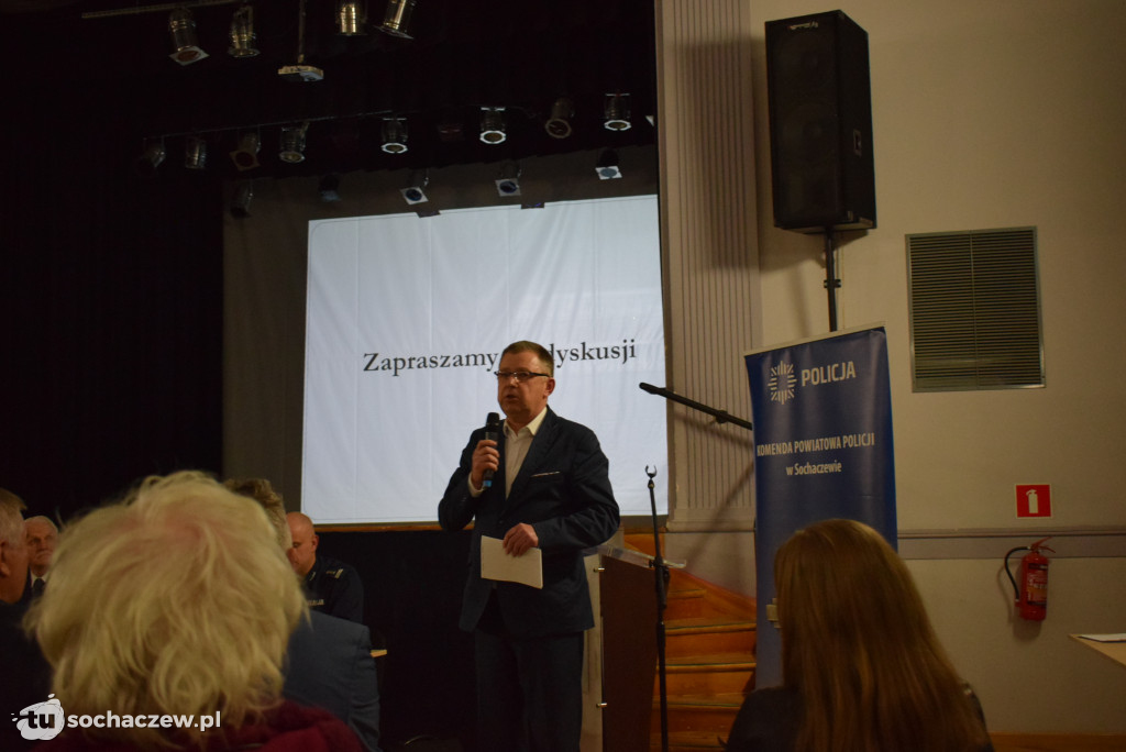 Debata o bezpiweczeństwie w Sochaczewie