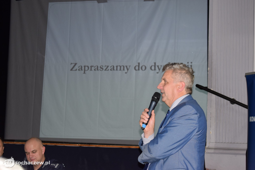 Debata o bezpiweczeństwie w Sochaczewie